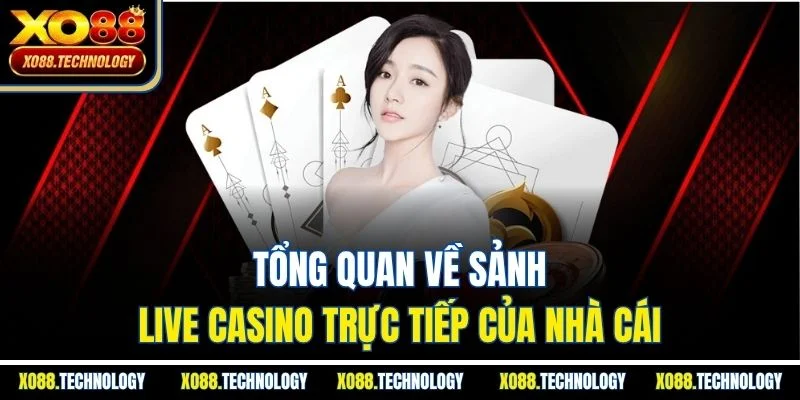 Tổng quan về sảnh live casino trực tiếp của nhà cái